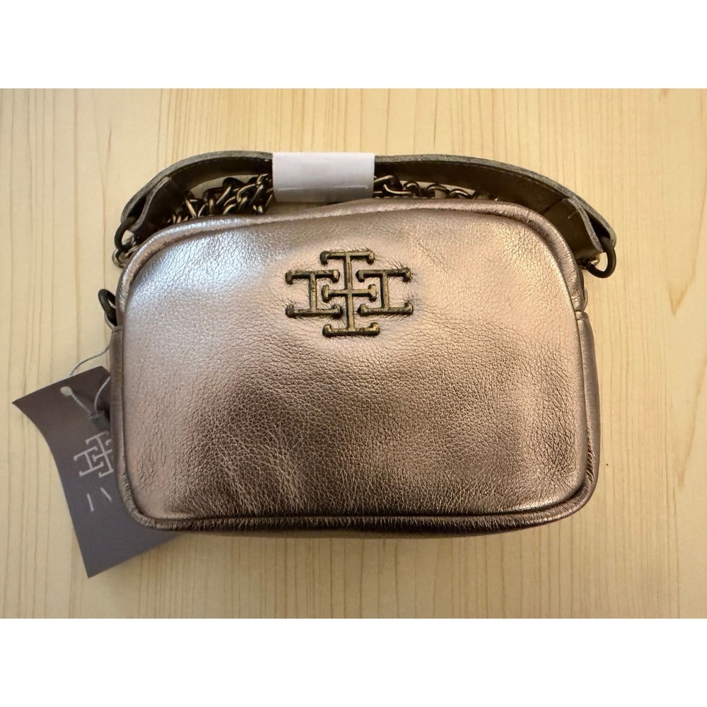 INLA Gold shimmer bag from BRAZIL - NWOT